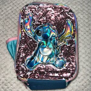 (READ) Disney Stitch Lunch Box Lunch Bag Lunchbox Lunchbag Kids Girls Sequin